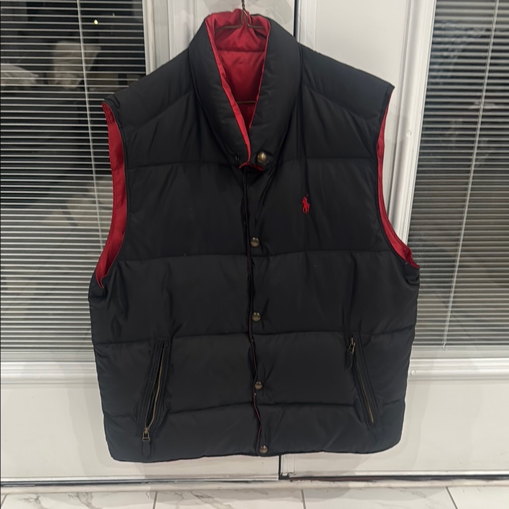 Ralph Lauren Men's Black Puffer Vest